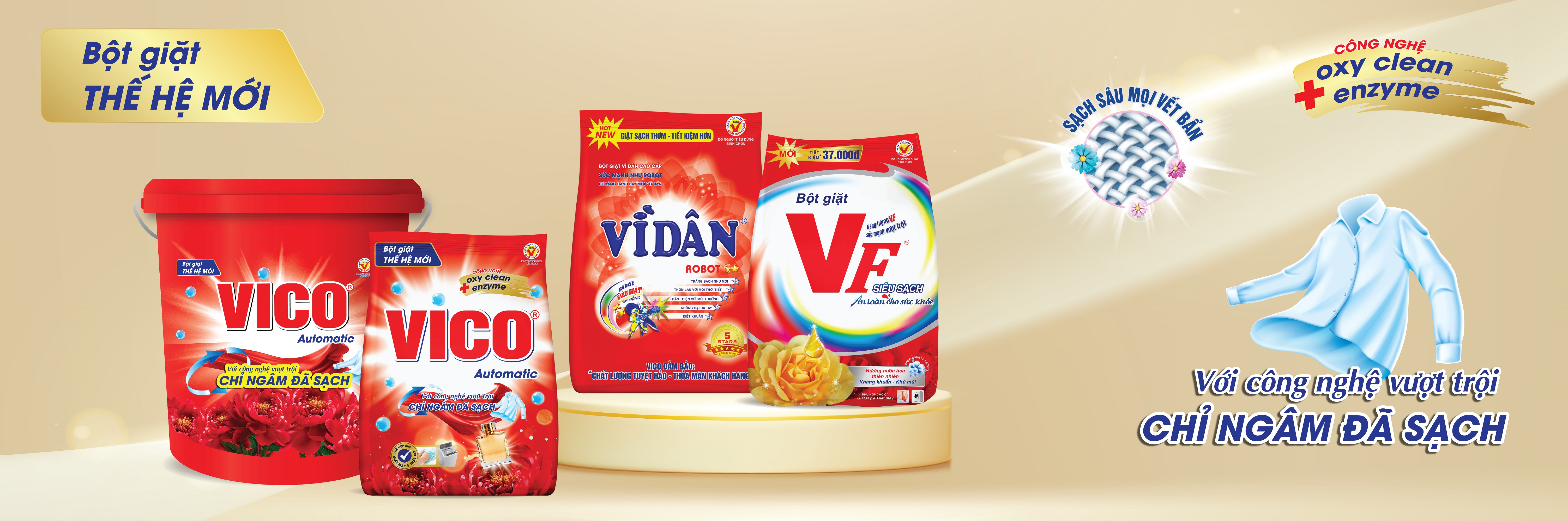 Bột Giặt VF Vico
